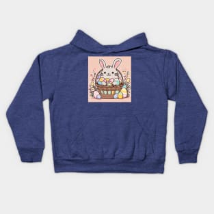 Cute easter Bunny Kids Hoodie